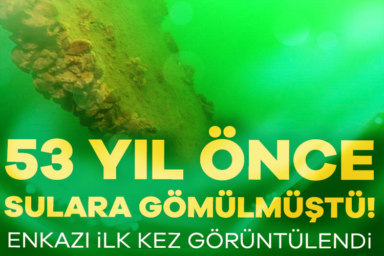 Sapanca Gölü'ne 1972'de düşen foto keşif uçağının enkazı, 53 yıl