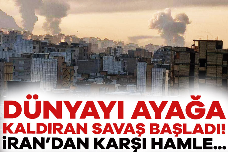 İran devlet televizyonu, İsrail'in Tahran'daki bazı hedeflere hava saldırısı düzenlediğini