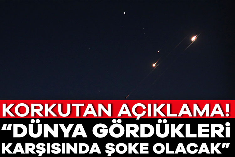 İran, İsrail'in saldırılarına karşılık balistik füzelerle misillemede bulundu. İsrail ordusu,