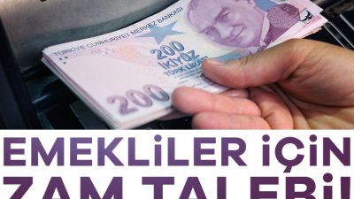 Türkiye Emekliler Derneği (TÜED) Genel Başkanı Kazım Ergün, emekliler için