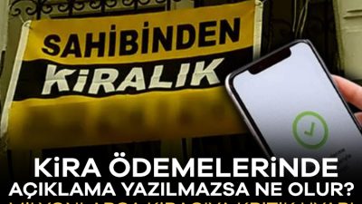 Tüketiciler Birliği Genel Başkanı Mahmut Şahin, kira ödemeleriyle ilgili dikkat