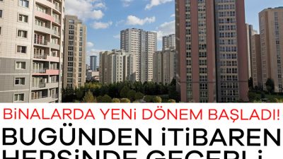 Yeni yapılacak konutların enerji performansına ilişkin kriterlerde köklü değişiklikler içeren