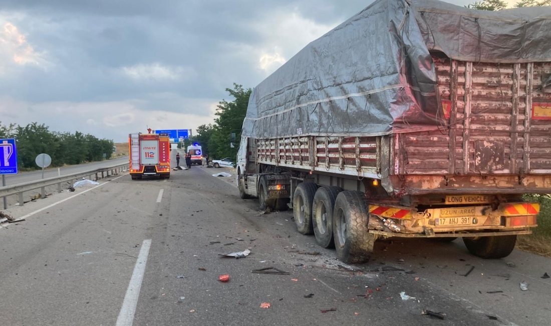 Balıkesir’in Susurluk ilçesinde sabah saatlerinde meydana gelen trafik kazasında ağır