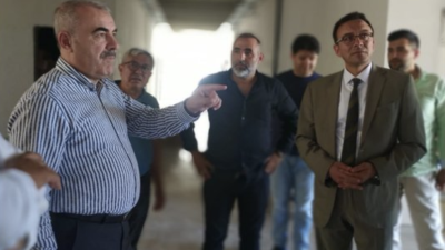  Balıkesir’in Bandırma ilçesinde yapımı devam eden eğitim yatırımları, İl