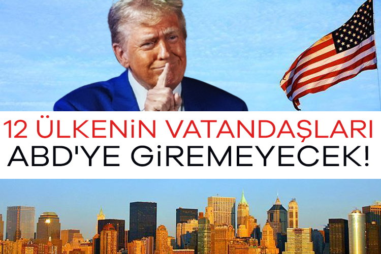 12 ülkenin vatandaşları ABD’ye giremeyecek! ABD'nin Los Angeles kentinde gösteriler devam ederken, Başkan Donald Trump'ın