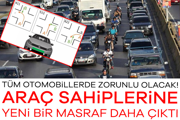 Tüm otomobillerde zorunlu olacak! Araç sahiplerine yeni bir masraf daha çıktı Uzmanlar, yeni uygulamanın hem sürüş güvenliğini artıracağını hem de