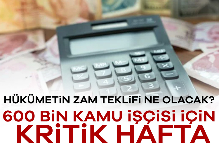 Hükümetin zam teklifi ne olacak? 600 bin kamu işçisi için kritik hafta Çalışma ve Sosyal Güvenlik Bakanı Vedat Işıkhan'ın bayramdan sonra ilk