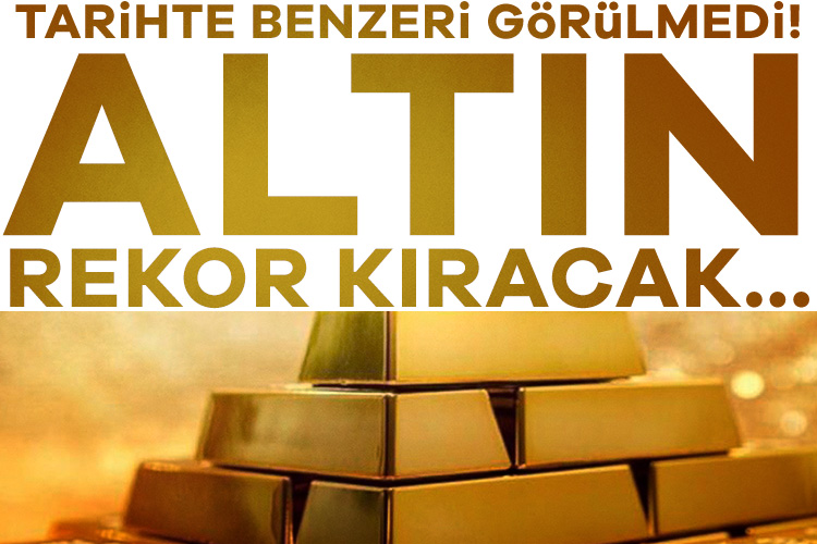 Tarihte benzeri görülmedi! Altın rekor kıracak Wells Fargo, artan jeopolitik riskler ve merkez bankalarının talebiyle altının