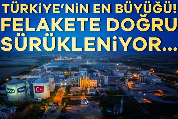 Türkiye’nin en büyüğü! Felakete doğru sürükleniyor… Türkiye'nin en büyük çiftçi kuruluşu olan ve bünyesinde Torku'yu da