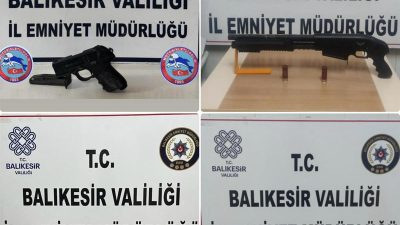Balıkesir İl Emniyet Müdürlüğü ekiplerince 10 günlük sürede yapılan denetimlerde,