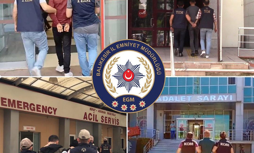 Balıkesir’de FETÖ operasyonu: 6 şüpheli yakalandı Balıkesir İl Emniyet Müdürlüğü Terörle Mücadele (TEM) ve Kaçakçılık ve