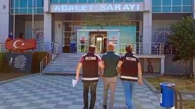Balıkesir İl Emniyet Müdürlüğü Bandırma KOM ekipleri, FETÖ üyeliğinden hakkında