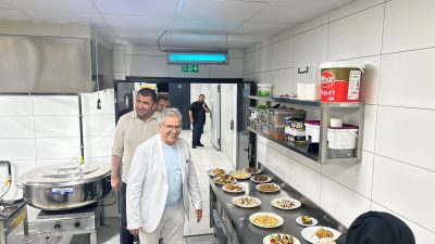  Bandırma Belediye Başkanı Dursun Mirza, belediyeye bağlı imalathane ve