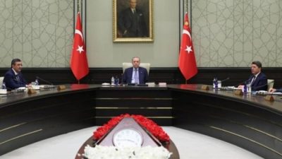 Cumhurbaşkanı Erdoğan başkanlığında yapılacak Kabine toplantısında, iç ve dış güvenliğe