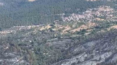 Bursa’da başlayıp Balıkesir’in Dursunbey ilçesinde devam eden yangında bu sabah