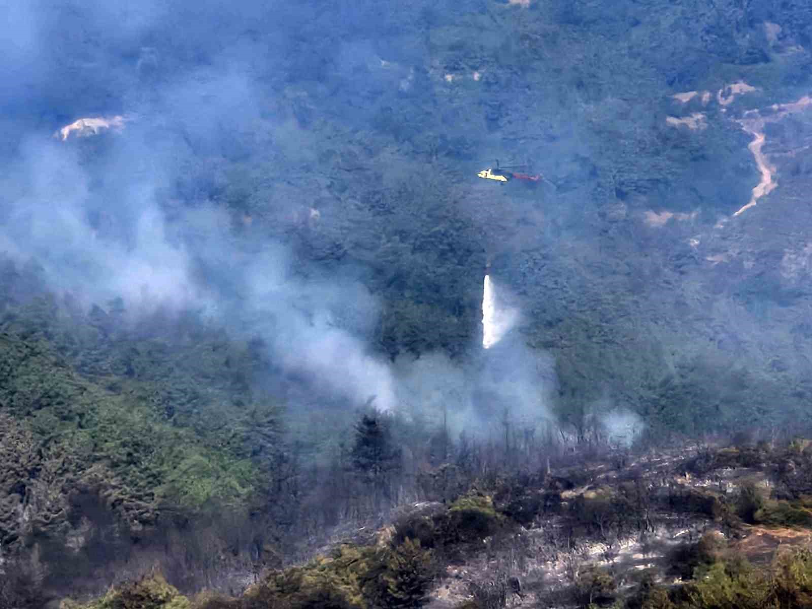 Balıkesir’de dün öğleden sonra başlayan ve gece boyunca devam eden