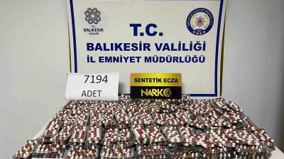 Balıkesir’in Ayvalık ilçesinde; İlçe Emniyet Müdürlüğü bünyesindeki Narkotik Suçlarla Mücadele