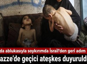 Gazze’de sivillere yönelik saldırılar ve açlık yoluyla uygulanan baskılar nedeniyle