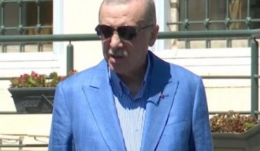 Cumhurbaşkanı Recep Tayyip Erdoğan, cuma namazı sonrası yaptığı açıklamada, Türkiye