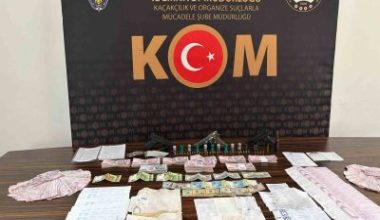 Balıkesir Emniyet Müdürlüğü’ne bağlı Kaçakçılık ve Organize Suçlarla Mücadele Şube
