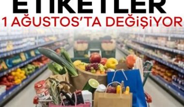Tüketicinin güvenini suistimal eden sahtekârlığa karşı etiketlerde düzenleme yapılacak. Organik