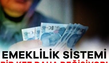 Hazine ve Maliye Bakanı Mehmet Şimşek'ten emeklilik sistemi ile ilgili