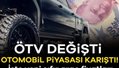 Pick-up araçlara gelen rekor zam sonrası otomobil pazarında fiyat hesapları
