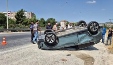 Balıkesir’in Susurluk ilçesinde meydana gelen çift taraflı trafik kazasında 2