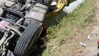 Balıkesir’in Gönen ilçesi Fındıklı Köyü yolu Canbaz Köyü mevkiinde, 35