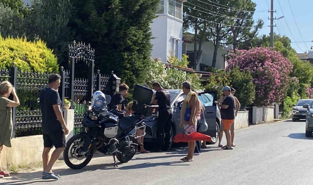 Balıkesir’in Ayvalık ilçesinde; alkollü olduğu iddia edilen bir kadın sürücü,