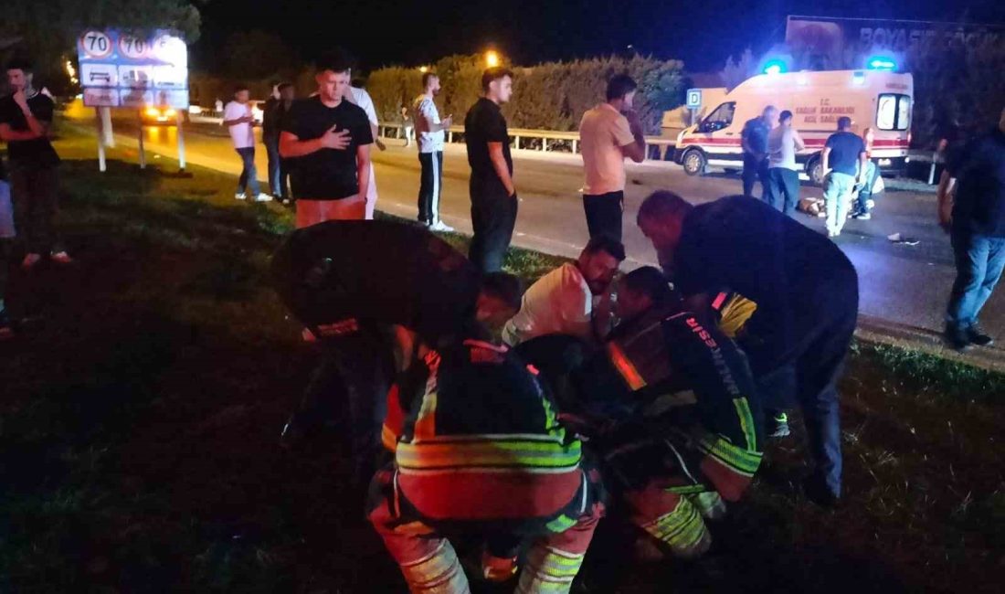 Balıkesir’de motosikletle otomobil kaza yaptı; 1ölü, 1 yaralı Balıkesir’in Karesi ilçesinde otomobille motosikletin çarpışması sonucu 1 kişi öldü,