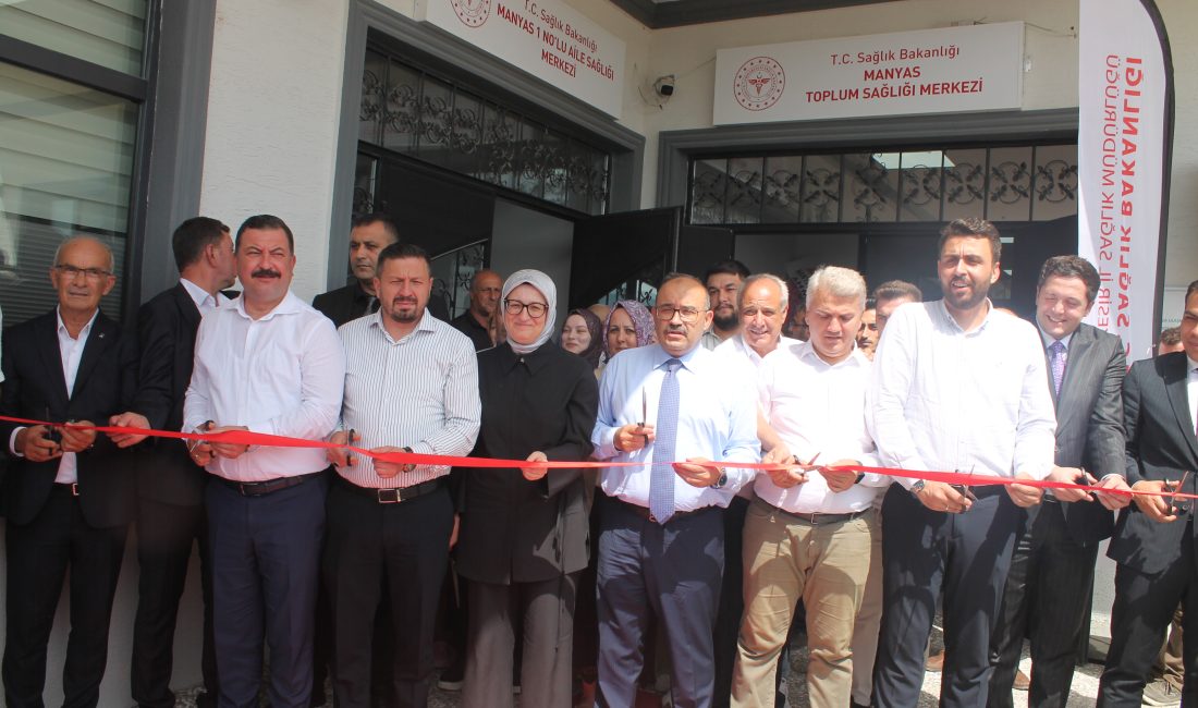 Balıkesir’in Manyas ilçesinde içerisinde 1 Numaralı Sağlık Ocağı ve 112