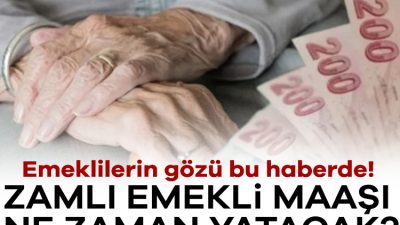 Enflasyon rakamlarının açıklanmasıyla birlikte netlik kazanan emekli maaş zamları ne
