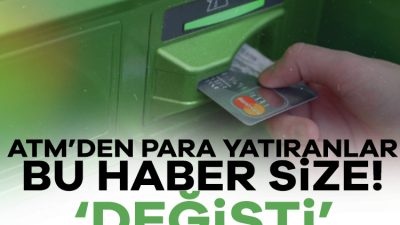 ATM'den para yatırma işlemleri için bankaların belirlediği yeni limitler belli