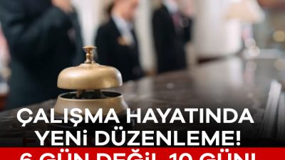 İş Kanunu'na göre işçi tatil öncesi 6 gün çalışmalı ve