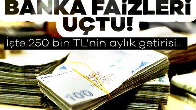 Bankalar arasında mevduat faiz yarışı kızıştı. 32 günlük vade ile