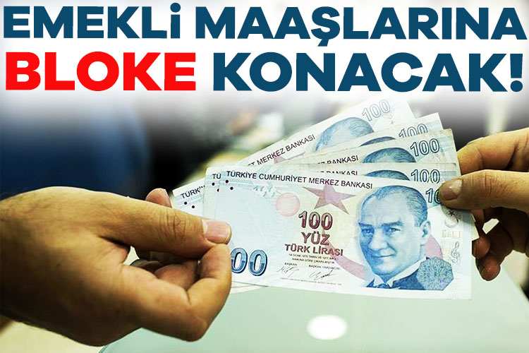 Emekli maaşlarına bloke konacak! Emekli maaşlarına haciz uygulanamayacağı yönündeki uygulama değişti. Yargıtay'ın yeni içtihat