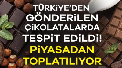 Türkiye'den Avrupa'ya ihraç edilen ve geri çevrilen gıda ürünlerine bir