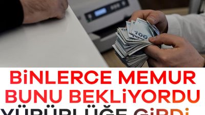Çocuklu işçi ve memurlar için yeni bir yönetmelik yürürlüğe girdi.