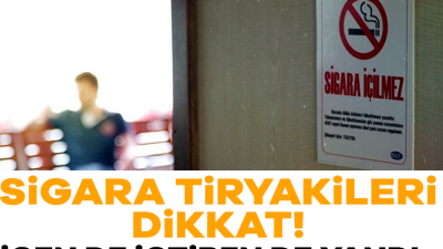 Sigara içenlere kötü haber geldi. Sağlık Bakanlığı, kapalı alanda sigara