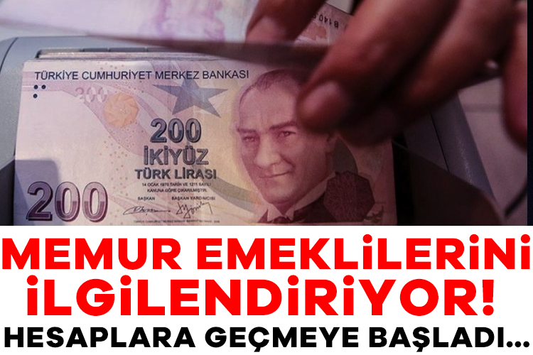 Memur emeklilerini ilgilendiriyor! Hesaplara geçmeye başladı… Sosyal Güvenlik Kurumu, Emekli Sandığı kapsamında aylık alanların temmuz ayı