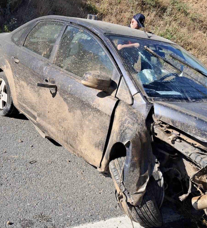 Balıkesir’in İvrindi ilçesinde meydana gelen trafik kazasında direksiyon hakimiyetini kaybeden