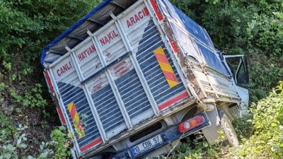 Balıkesir’in Manyas ilçesine bağlı Ören Mahallesi’nde meydana gelen trafik kazasında
