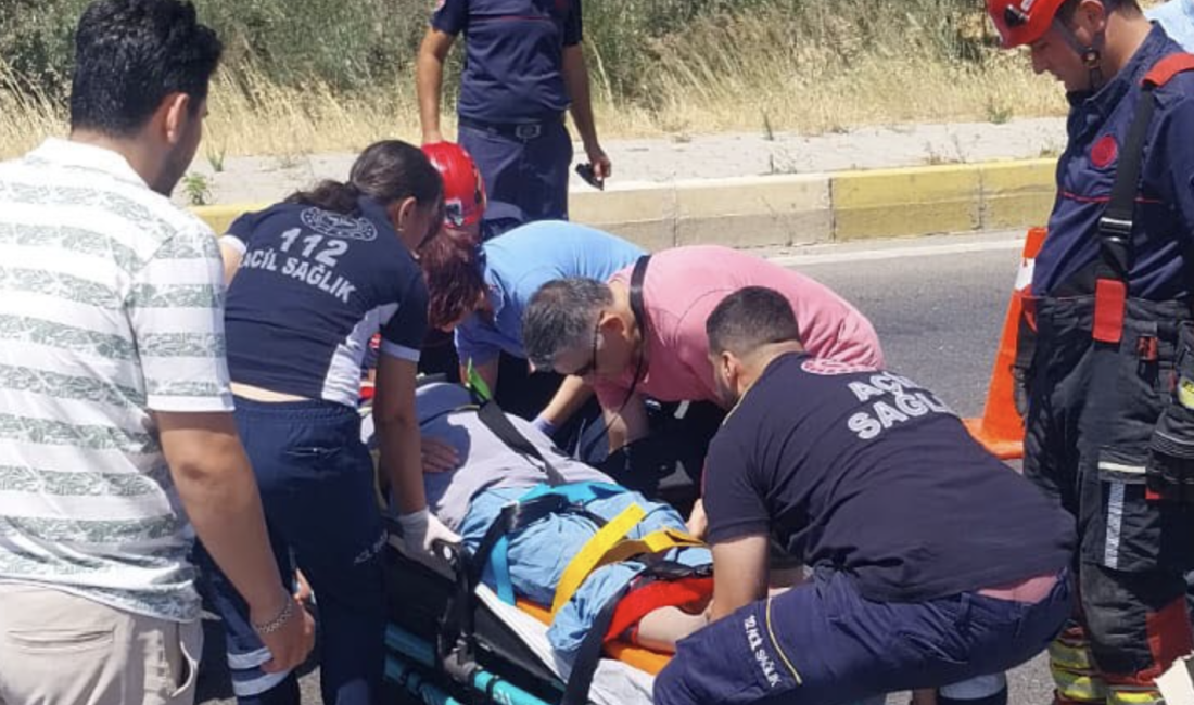 Balıkesir’de tek taraflı trafik kazası: 1 kişi yaralandı Gömeç ilçesi Karaağaç Mahallesi E-87 Karayolu üzeri giriş ışıkları mevkiinde