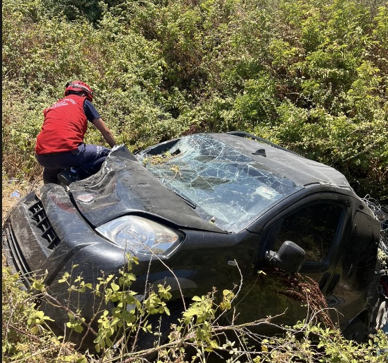 Balıkesir’in Susurluk ilçesi Yahyaköy mevkiinde meydana gelen çift taraflı trafik