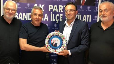 Bandırma İlçe Milli Eğitim Müdürü Mutlu Aslan, AK Parti Bandırma