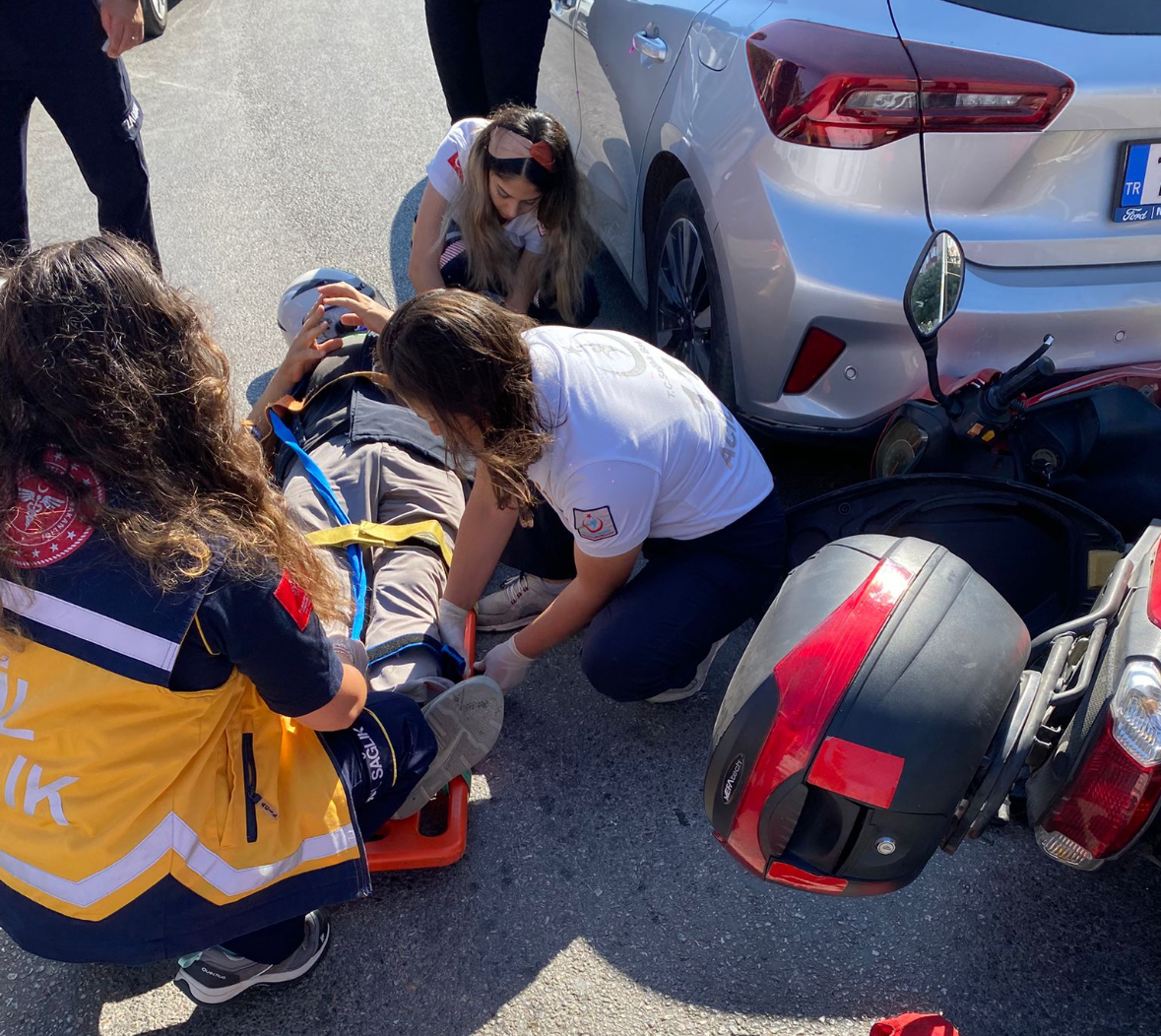 Balıkesir’in Bandırma ilçesi Atatürk Bulvarı üzerinde bulunan özel hastane altındaki