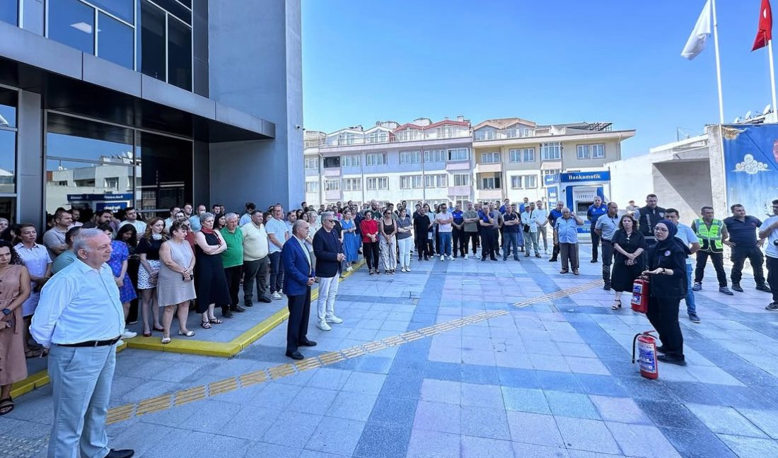 Bandırma Belediyesi, son dönemlerde ülke genelinde artan yangınlara karşı farkındalık