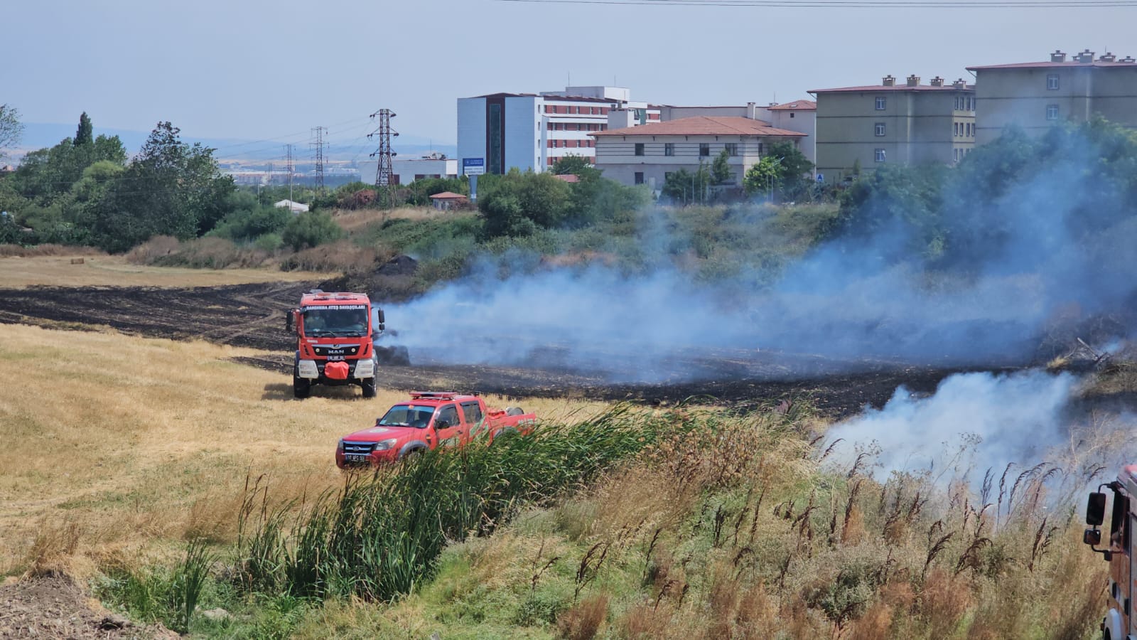 Bandırma Eğitim ve Araştırma Hastanesi  kavşağına yakın bir bölgede