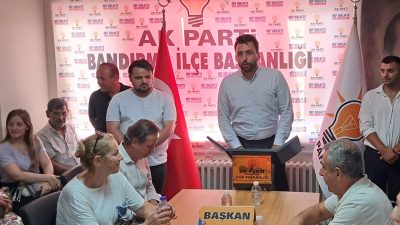 AK Parti Balıkesir Milletvekili Ali Taylan Öztaylan, İlçe Danışma Meclisi